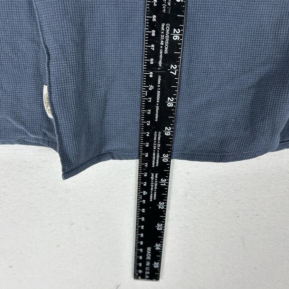 Paradise Collection 100% Silk Long Sleeve Button Up Shirt Men's XL Blue Casual - Picture 8 of 10